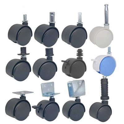 Двойные колеса для медицинской тележки